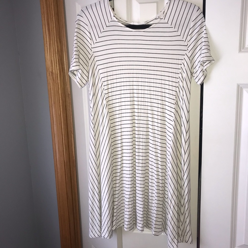 Stripped T-shirt dress!!